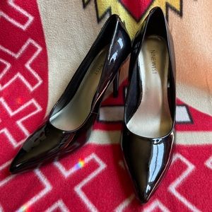 Nine West patent leather high heels